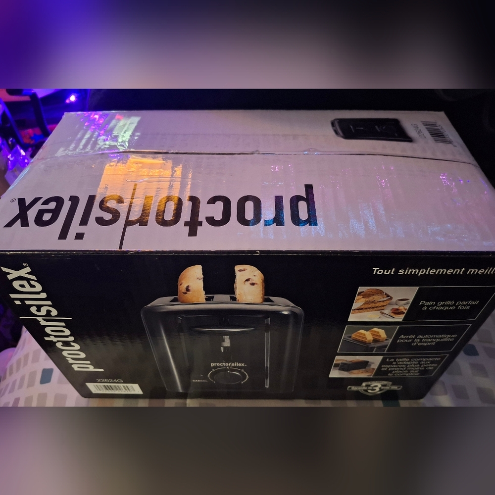 Proctor Silex Hamilton Beach 2 slice toaster